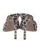 Gianvito Rossi Ponyhair Animal Print Slides