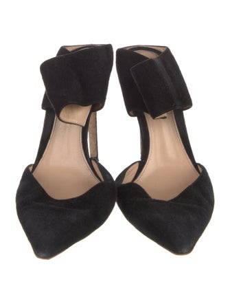 Gianvito Rossi Suede Mules