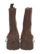 Gianvito Rossi Suede Chelsea Boots