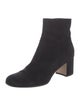 Gianvito Rossi Suede Sock Boots