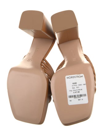 Gianvito Rossi Leather Slides