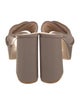 Gianvito Rossi Satin Slides