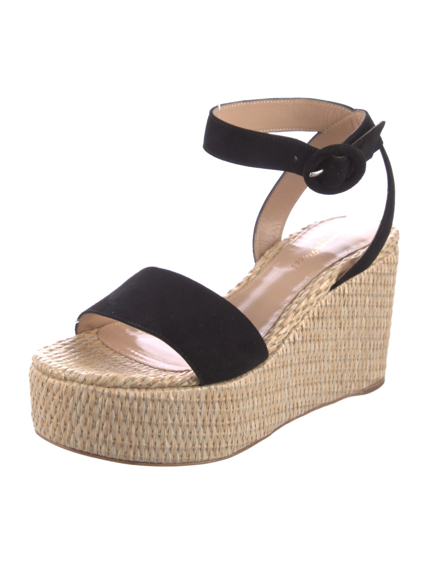 Gianvito Rossi Suede Espadrilles