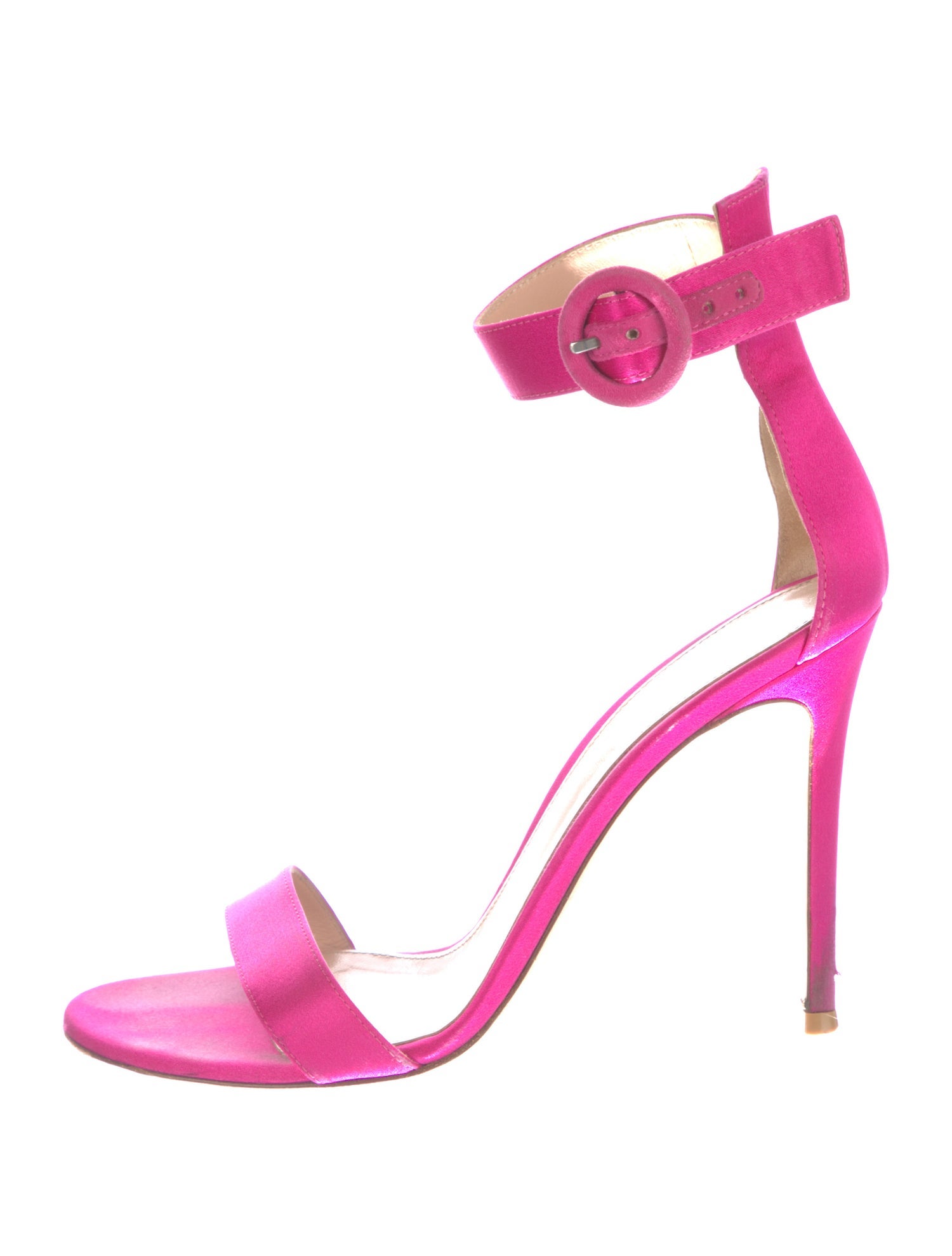 Gianvito Rossi Satin Sandals