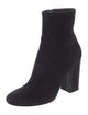 Gianvito Rossi Suede Sock Boots