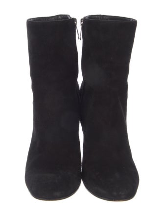 Gianvito Rossi Suede Sock Boots