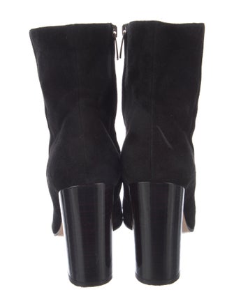 Gianvito Rossi Suede Sock Boots