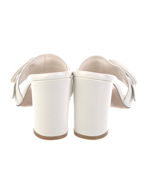 Gianvito Rossi Leather Slides