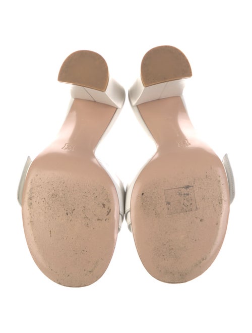 Gianvito Rossi Leather Slides