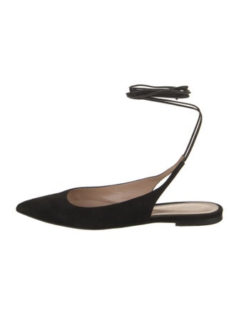 Gianvito Rossi Suede Mules