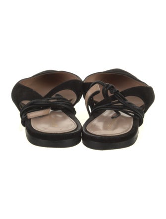 Gianvito Rossi Suede Mules