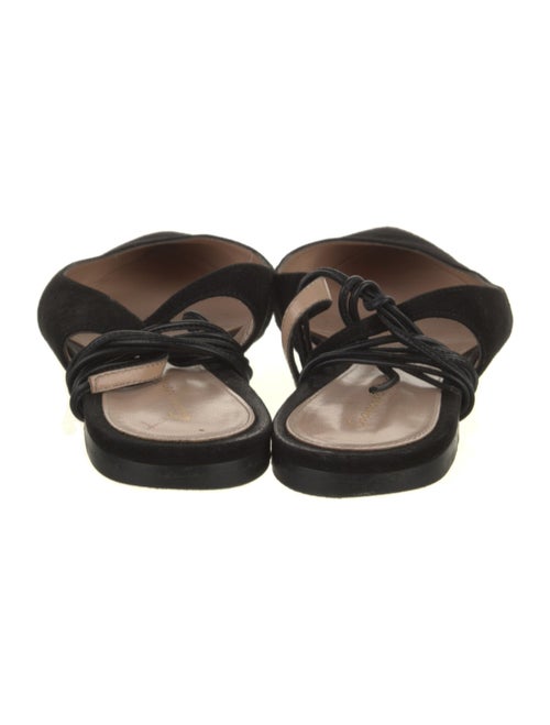 Gianvito Rossi Suede Mules