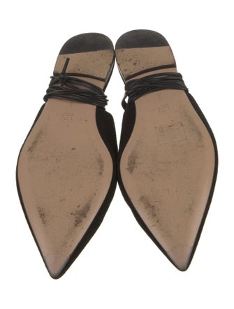 Gianvito Rossi Suede Mules
