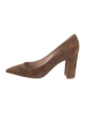 Gianvito Rossi Suede Pumps