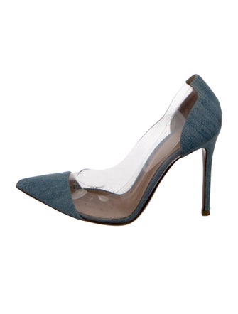Gianvito Rossi Denim Pumps