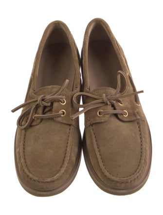 Gianvito Rossi Suede Oxfords