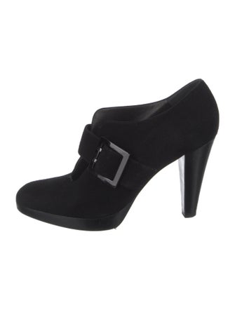 Gianvito Rossi Suede Lace-Up Boots