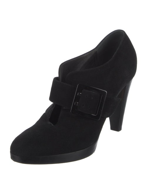 Gianvito Rossi Suede Lace-Up Boots