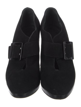 Gianvito Rossi Suede Lace-Up Boots