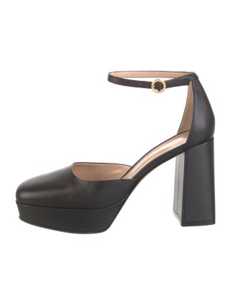 Gianvito Rossi Leather D'Orsay Pumps