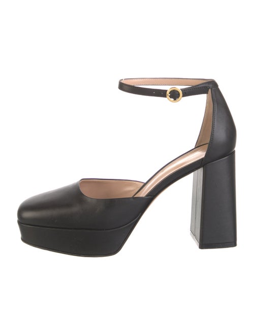 Gianvito Rossi Leather D'Orsay Pumps