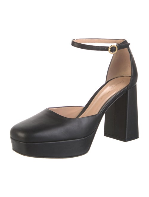 Gianvito Rossi Leather D'Orsay Pumps