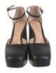 Gianvito Rossi Leather D'Orsay Pumps