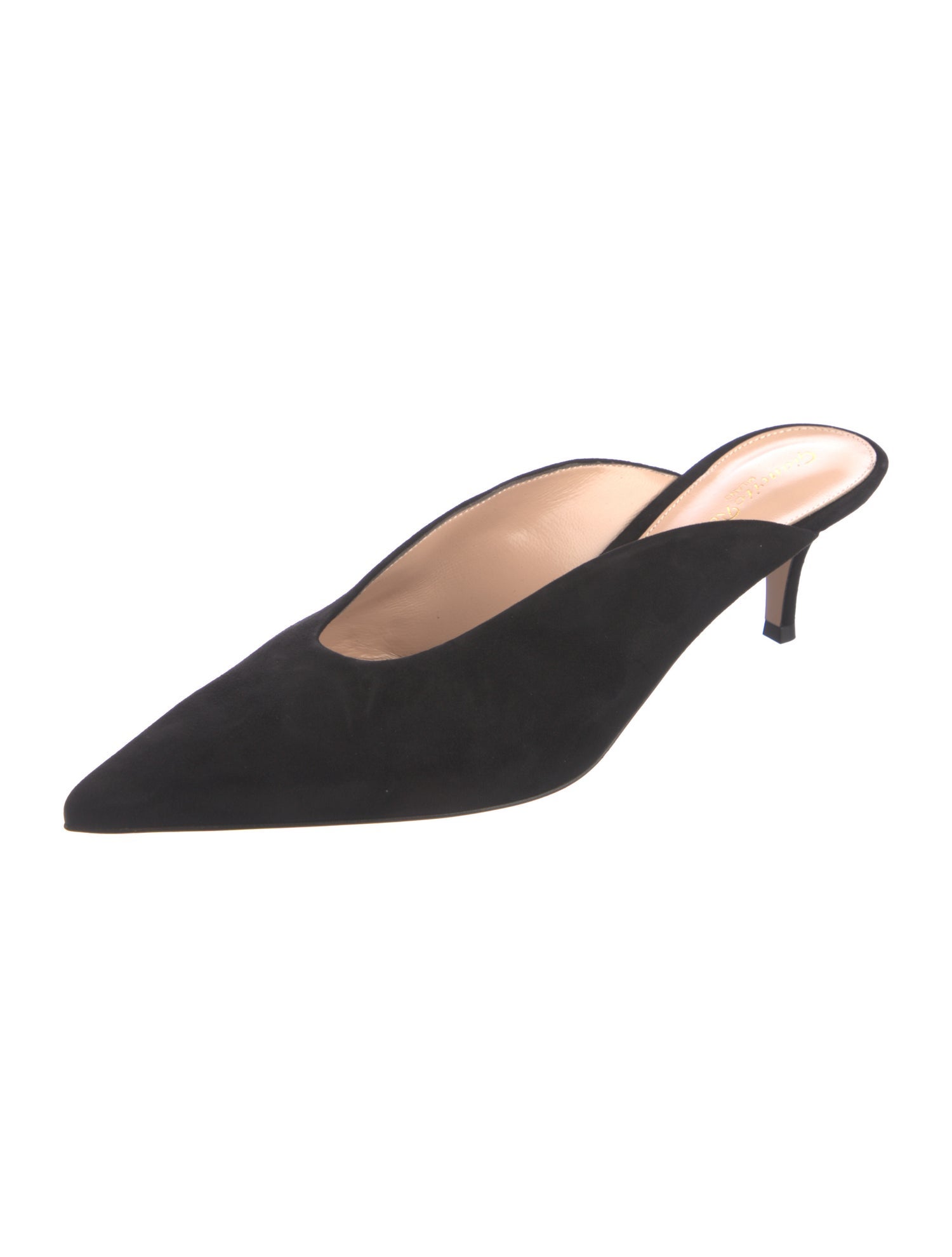 Gianvito Rossi Suede Mules