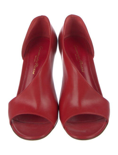 Gianvito Rossi Leather D'Orsay Pumps