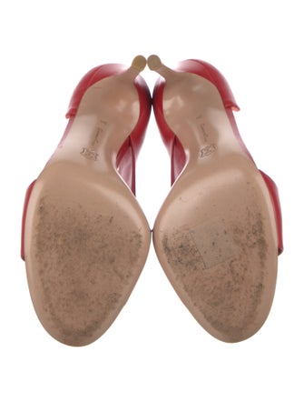 Gianvito Rossi Leather D'Orsay Pumps