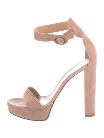 Gianvito Rossi Suede Sandals