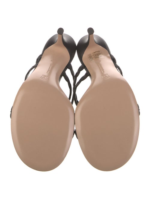 Gianvito Rossi Leather Slides