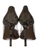 Gianvito Rossi Snakeskin Animal Print Pumps
