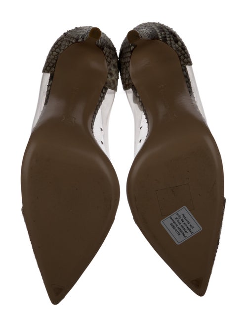 Gianvito Rossi Snakeskin Animal Print Pumps