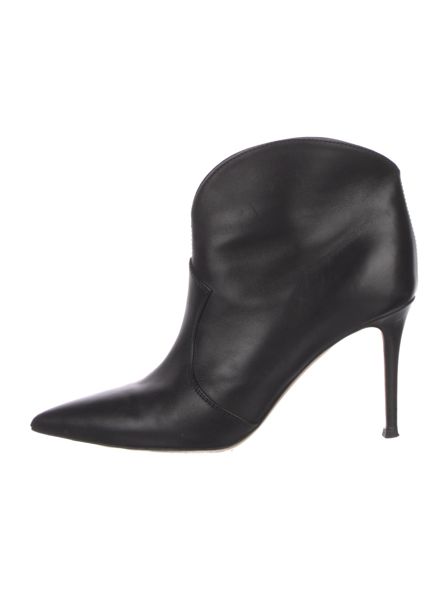 Gianvito Rossi Leather Western Boots