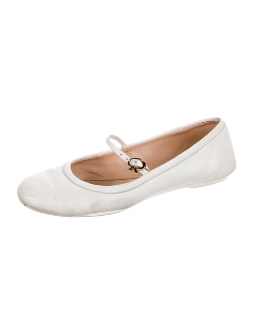 Gianvito Rossi Leather Mary Jane Flats