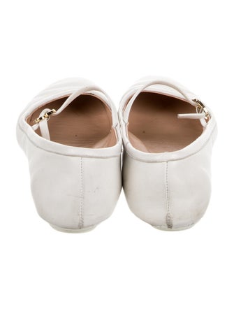 Gianvito Rossi Leather Mary Jane Flats
