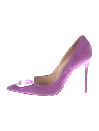 Gianvito Rossi Suede Pumps