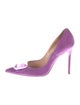 Gianvito Rossi Suede Pumps