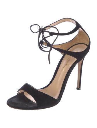 Gianvito Rossi Suede Sandals