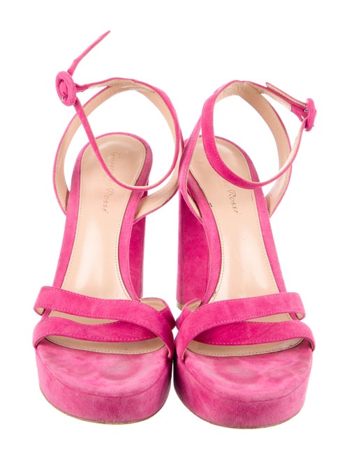 Gianvito Rossi Suede Sandals