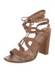 Gianvito Rossi Leather Gladiator Sandals