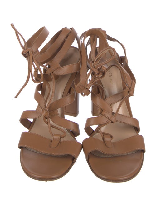 Gianvito Rossi Leather Gladiator Sandals