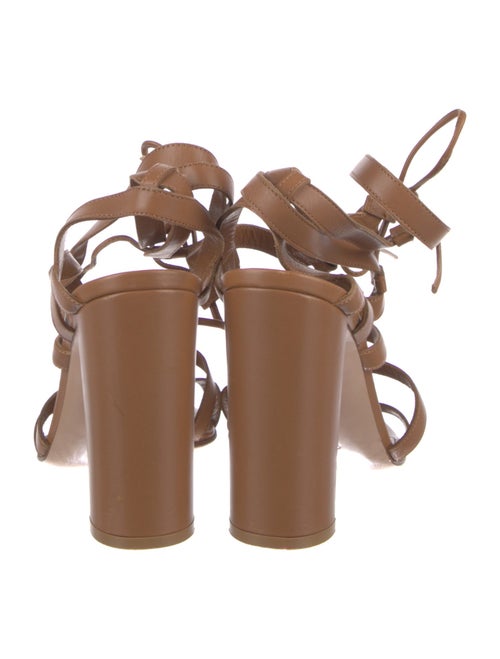 Gianvito Rossi Leather Gladiator Sandals