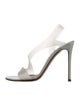 Gianvito Rossi PVC Slingback Sandals
