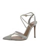 Gianvito Rossi Patent Leather T-Strap Pumps