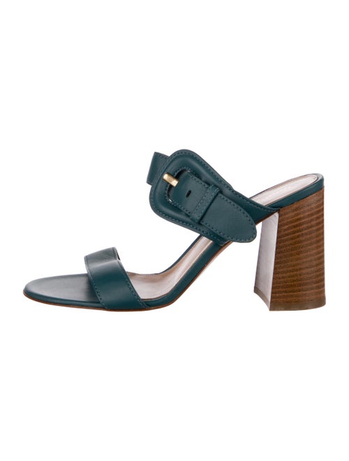 Gianvito Rossi Leather Slides