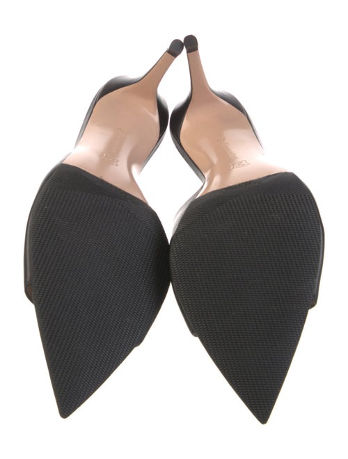 Gianvito Rossi Leather Slides