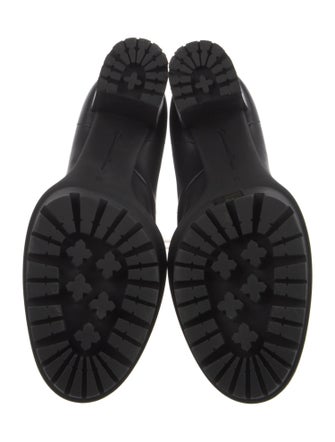 Gianvito Rossi Leather Lace-Up Boots