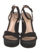 Gianvito Rossi Suede Slingback Sandals